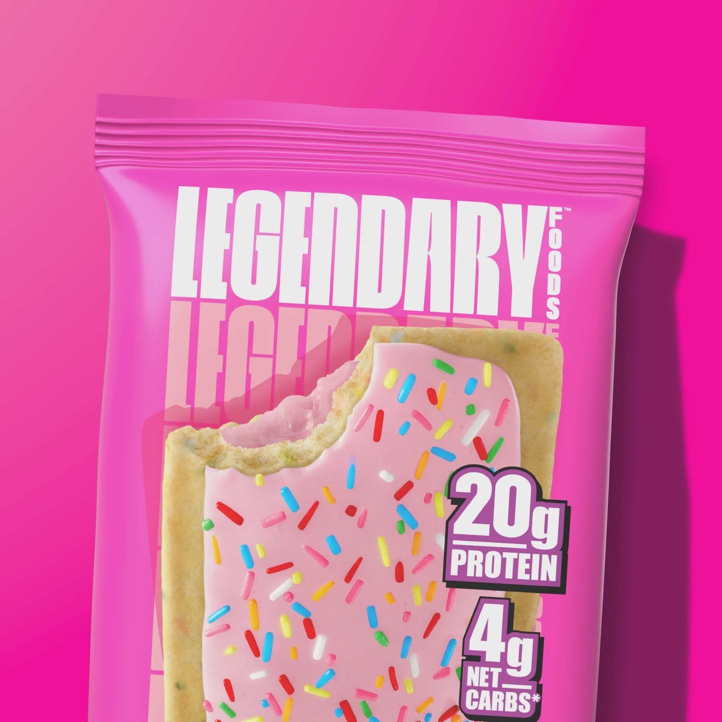 Legendary Foods - Birthday Cake Protein Pasty - Protein Foods