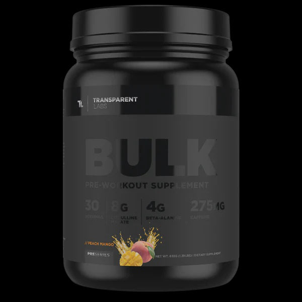 Transparent Labs - BULK Black Peach Mango - Pre-Workout