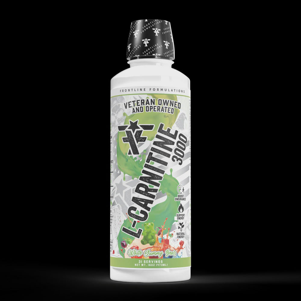 Frontline Formulations - L- Carnitine 3000 White Gummy Bear - Weight Management