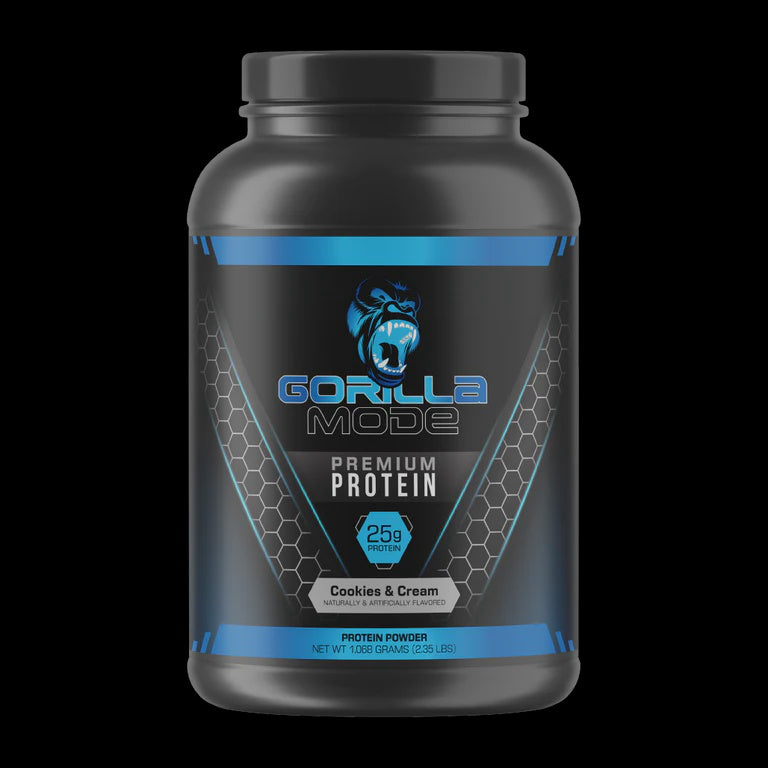 Gorilla Mode - Gorilla Whey Cookies & Cream - Protein Powder