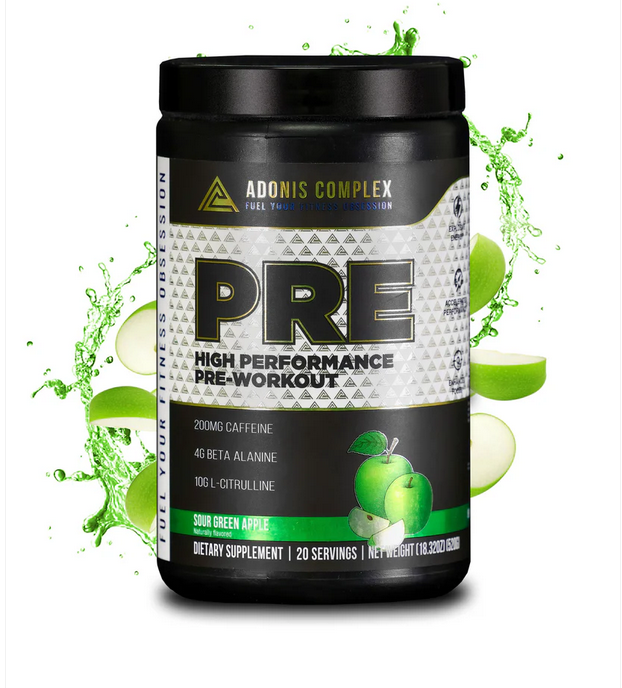 Adonis Complex - Sour Green Apple - Pre-Workout