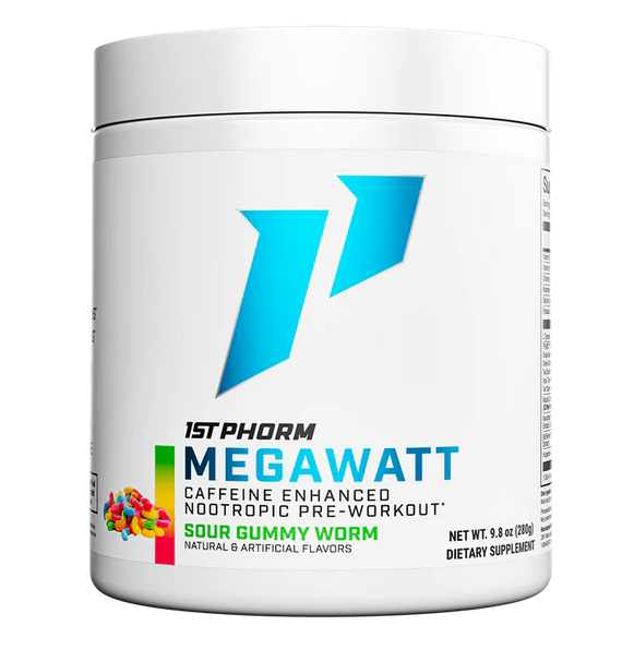 1st Phorm - MegaWatt Sour Gummy Worm - Pre-Workout