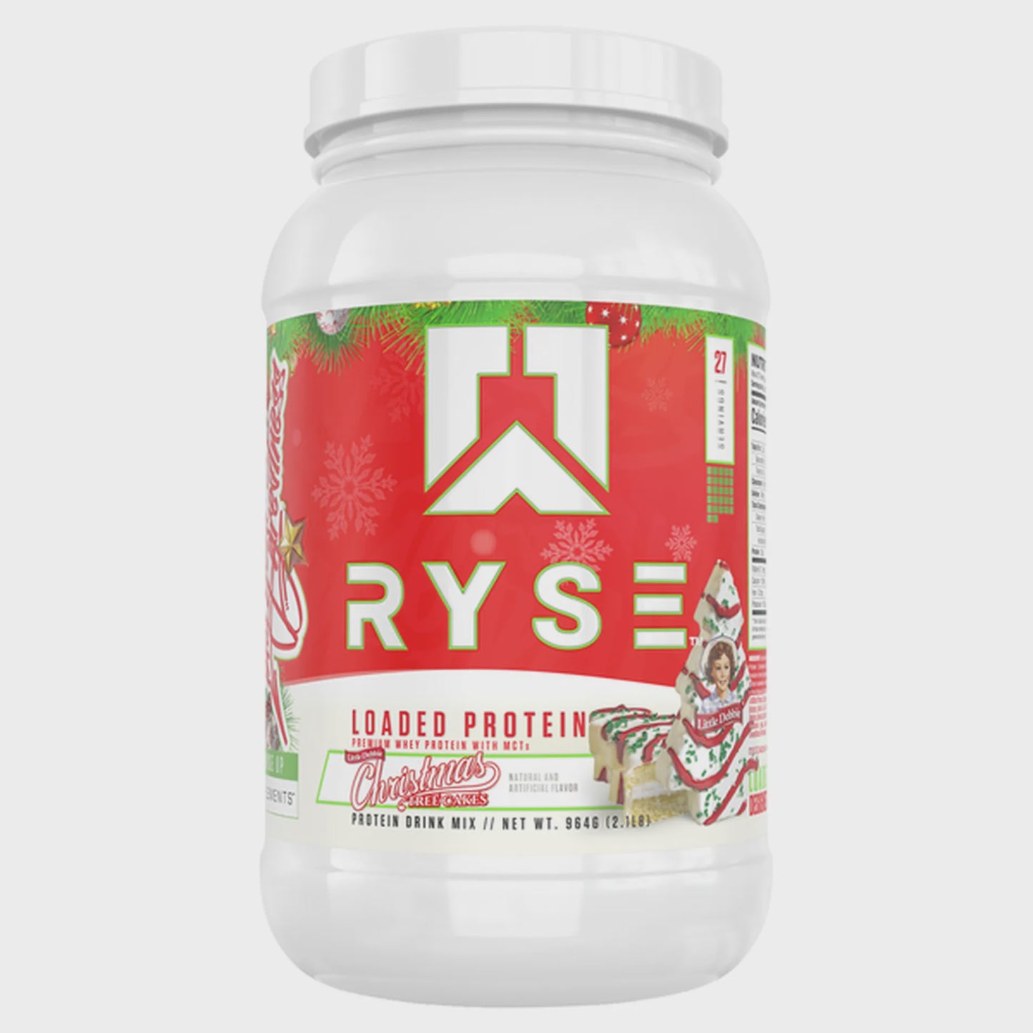 Ryse - Loaded Protein Little Debbie Christmas Tree® - 27 Srv - Protein Powder