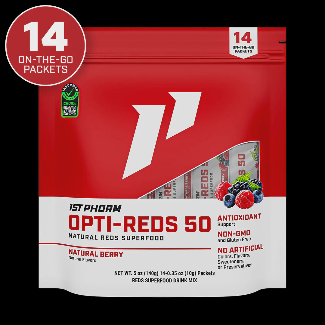 1st Phorm - Opti-Reds Sticks Natrual Berry - Greens