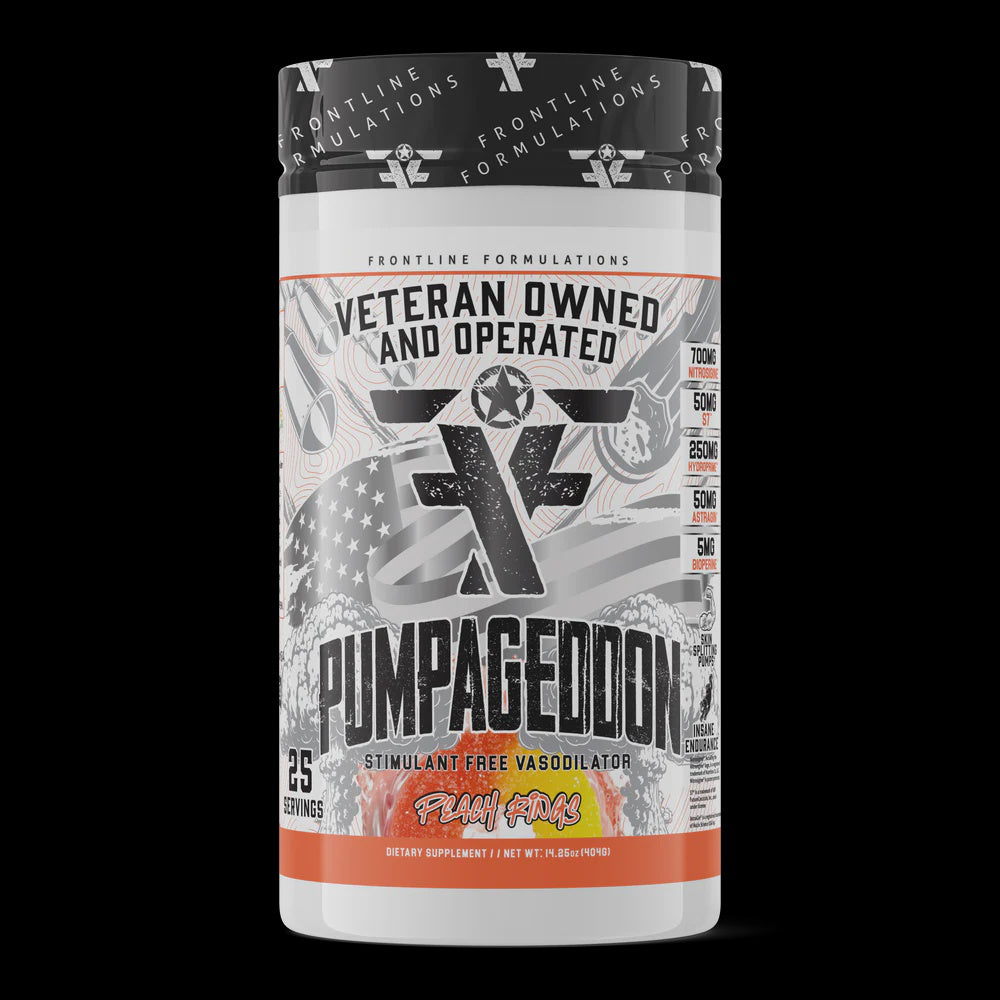 Frontline Formulations - Pumpageddon Peach Rings - Pre-Workout