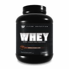 Titan Nutrition - Whey Protein Devil's Food Cake - 5lb - Protein Powder