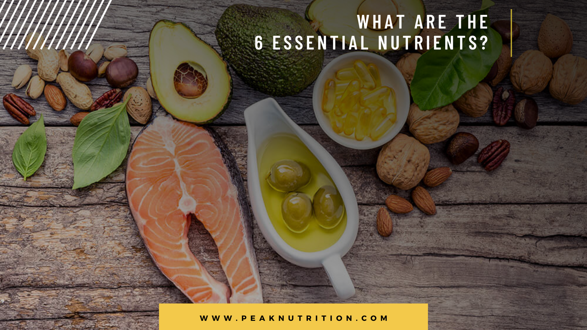 What Are The 6 Essential Nutrients