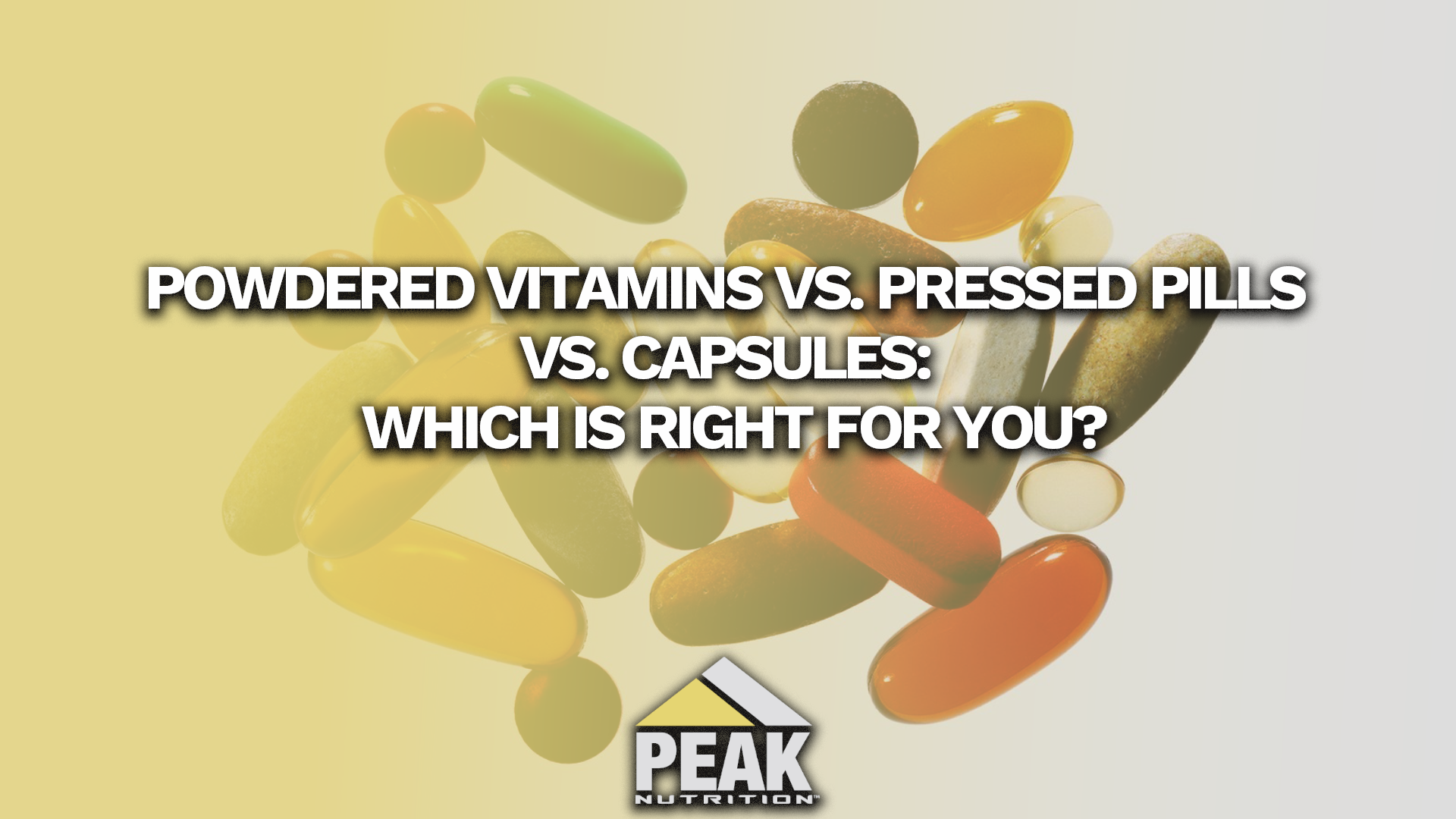 Powdered Vitamins vs. Pressed Pills vs. Capsules: Which is Right for You?