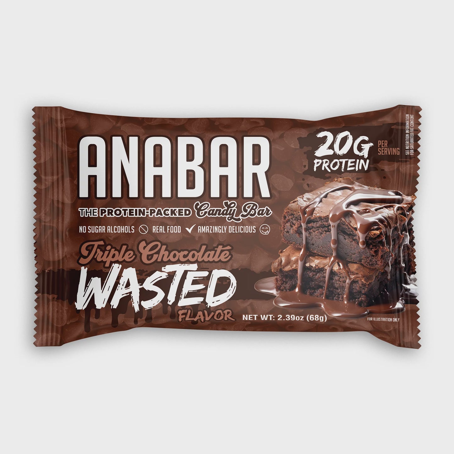 Anabar - Triple Chocolate Wasted - Protein Bar