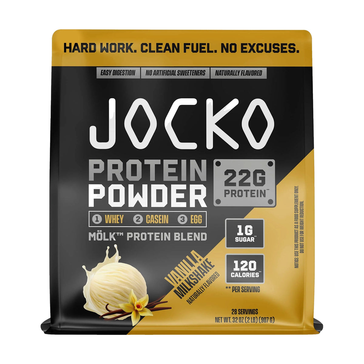 Jocko Protein Powder - Vanilla Milkshake