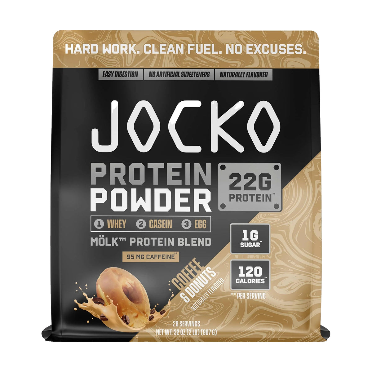Jocko Protein Powder - Coffee N' Donuts