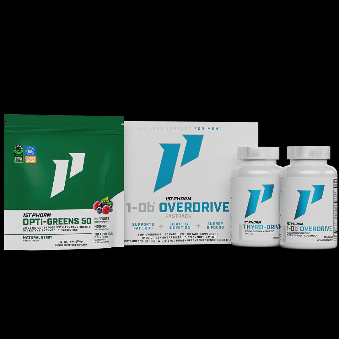 1st Phorm - 1-Db Overdrive Fastpack - Men's Fat Burner