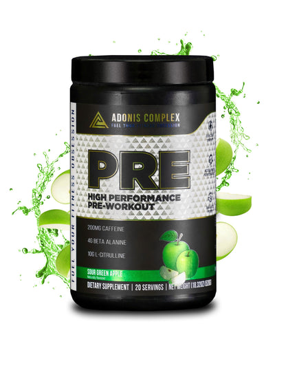 Adonis Complex Pre-Workout - Sour Green Apple