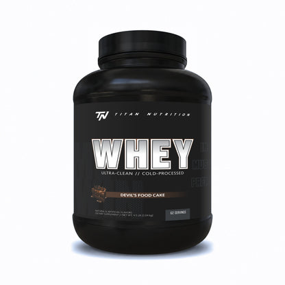 Titan Nutrition 4.5lb - TITAN WHEY PROTEIN - Devils Food Cake
