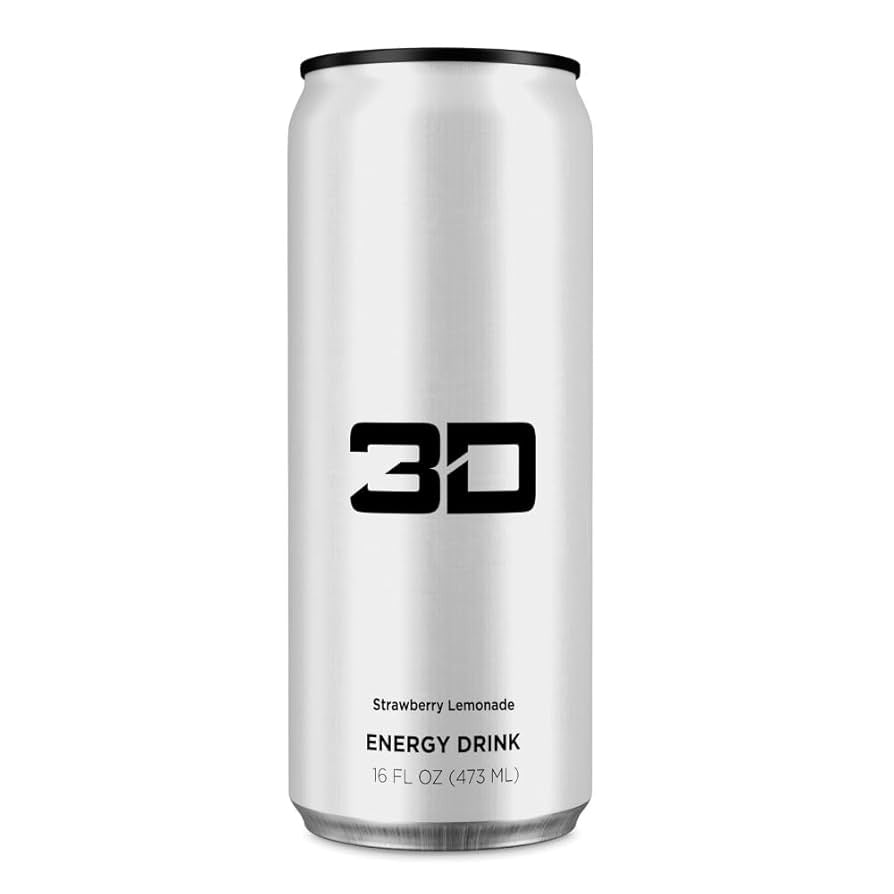 3D Energy - Strawberry Lemonade - Energy Drink