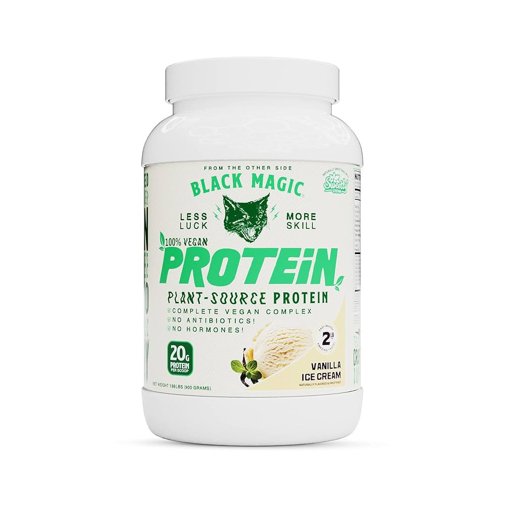 Black Magic - Vanilla Ice Cream - Protein Powder