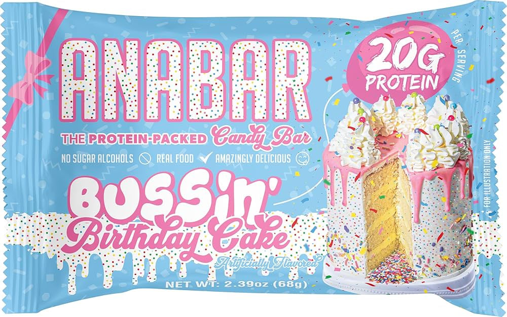 Anabar - Bussin Birthday Cake - Protein Bar