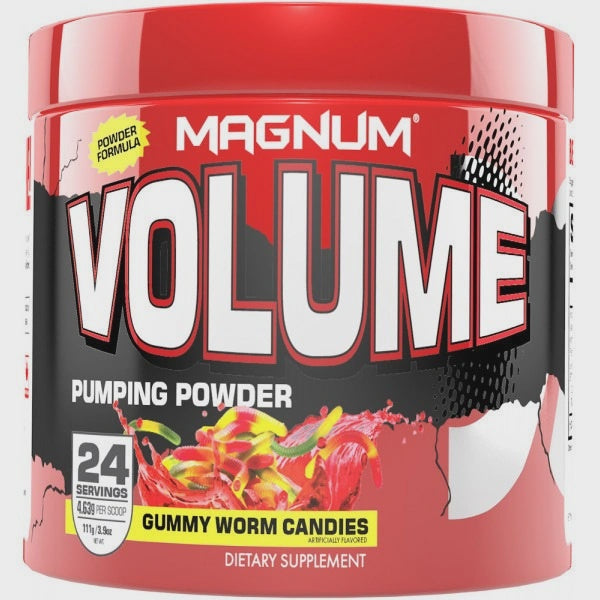 Magnum Nutraceuticals - Magnum Volume Powder Gummy Worm - 24 Srv - Pre-Workout