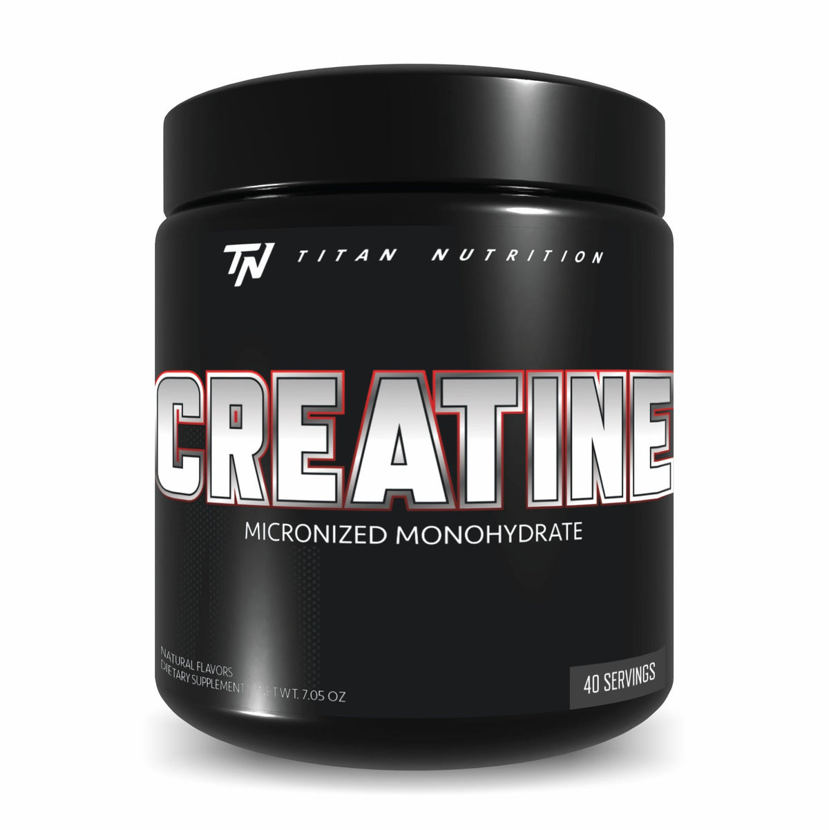 Titan Nutrition Micronized Creatine Monohydrate - 40 servings