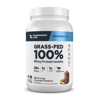 Transparent Labs Grass-Fed Whey Protein Isolate - Chocolate Hazelnut