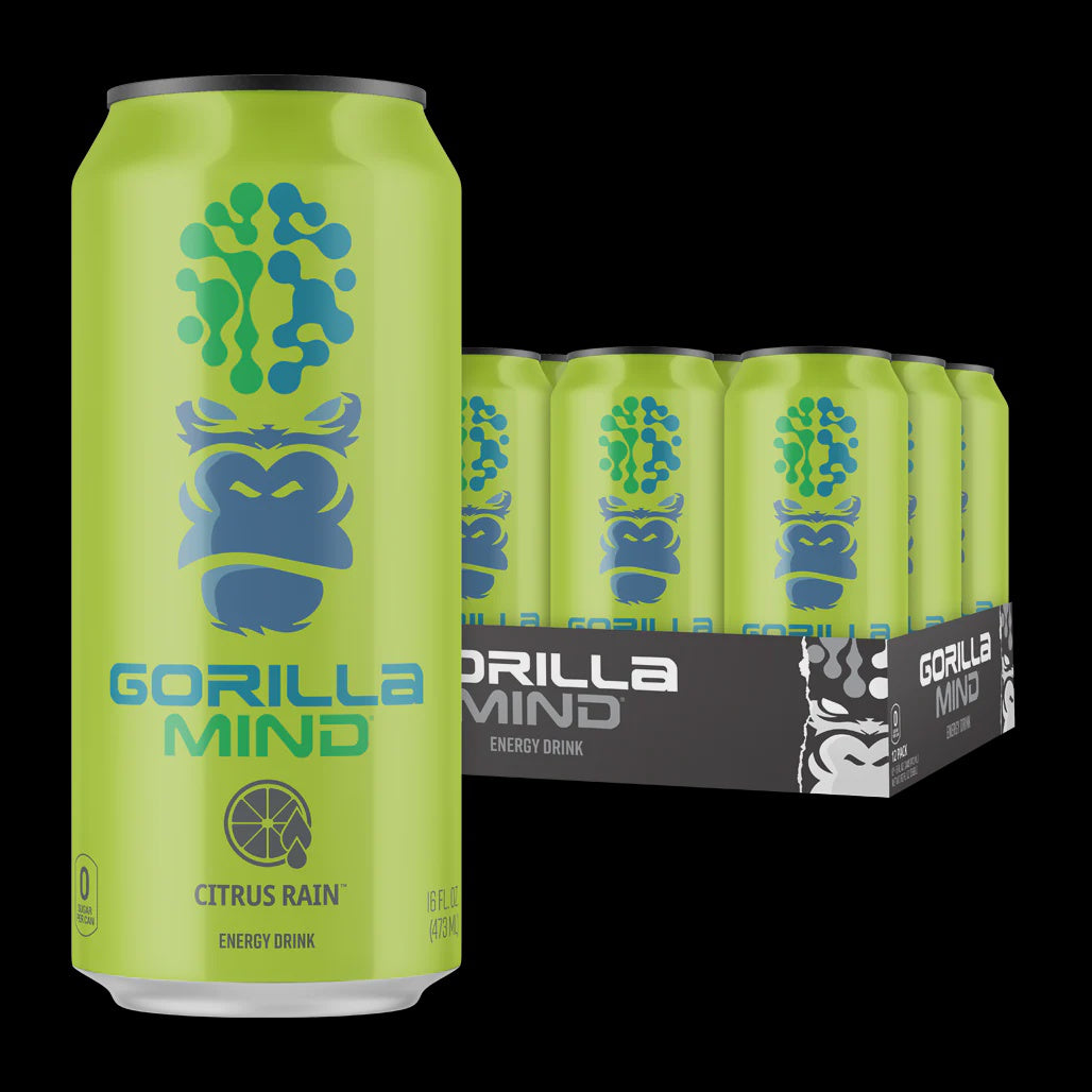 Gorilla Mind - Citrus Rain - Energy Drink
