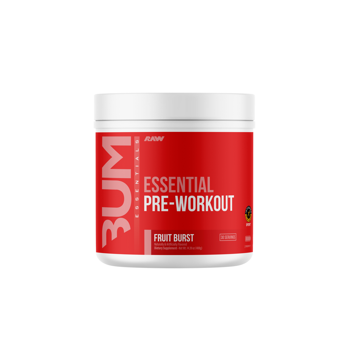 Raw Nutrition CBUM Essential Pre - Fruit Burst
