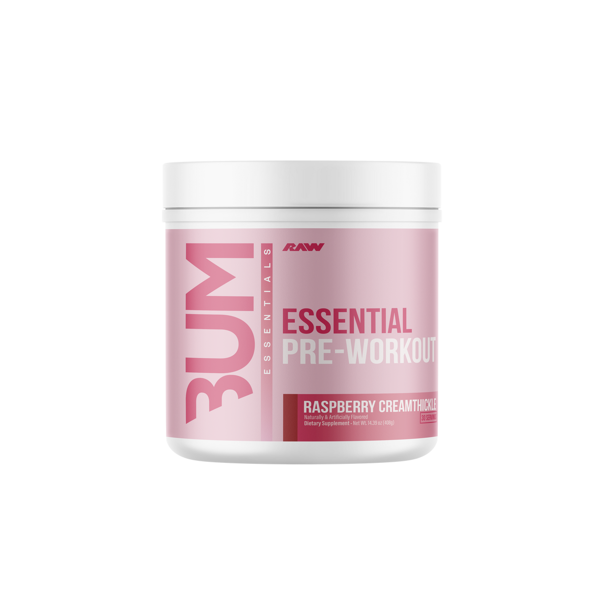 Raw Nutrition CBUM Essential Pre - Raspberry Creamthickle