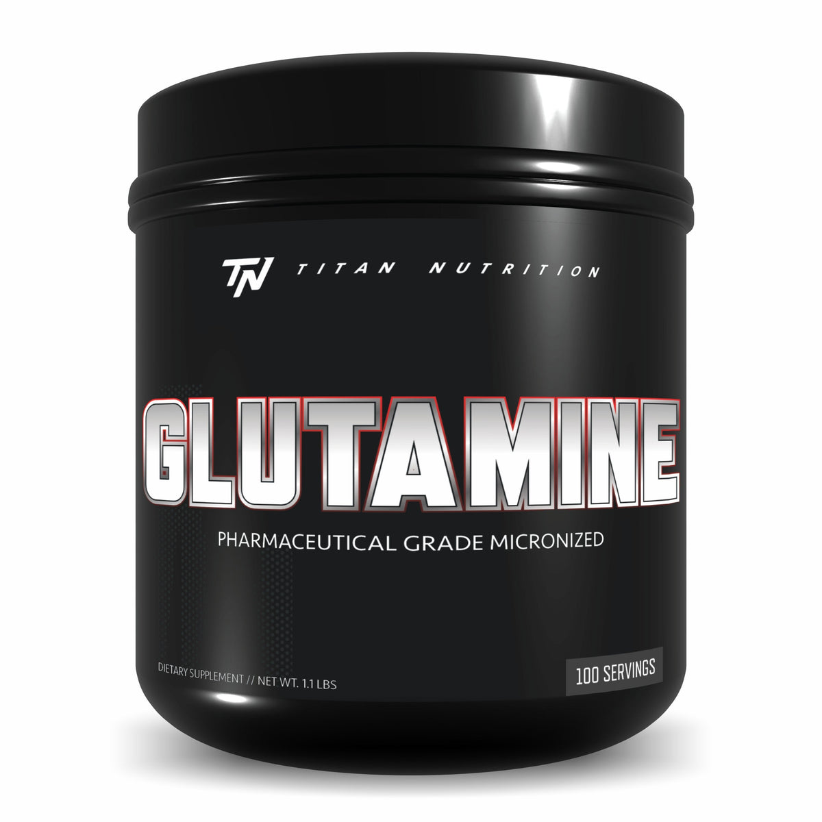 Titan Nutrition Glutamine 500™ - Pharmaceutical Grade Micronized
