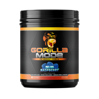 Gorilla Mind Gorilla Mode Pre Workout - Blue Raspberry