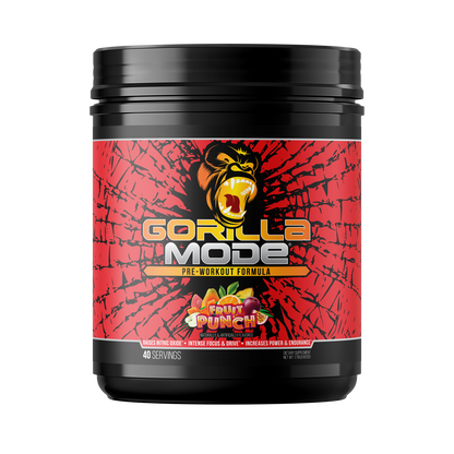 Gorilla Mind Gorilla Mode Pre Workout - Fruit Punch