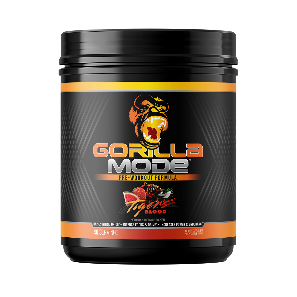 Gorilla Mind Gorilla Mode Pre Workout - Tigers Blood