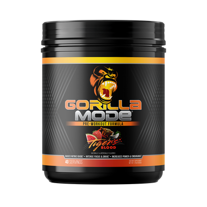 Gorilla Mind Gorilla Mode Pre Workout - Tigers Blood