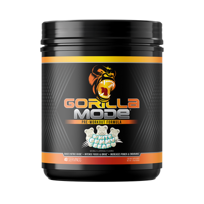 Gorilla Mind Gorilla Mode Pre Workout - White Gummy Bear