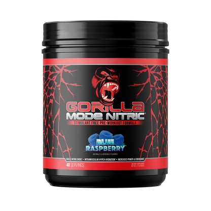 Gorilla Mind Gorilla Mode Nitric Pump - Blue Raspberry