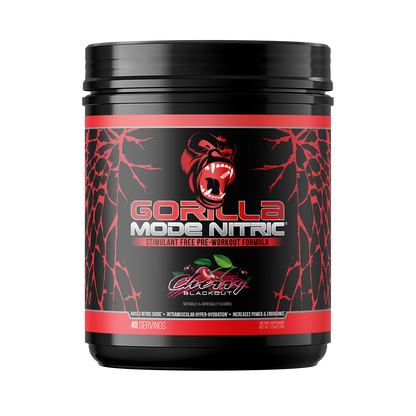Gorilla Mind Gorilla Mode Nitric Pump - Cherry Blackout