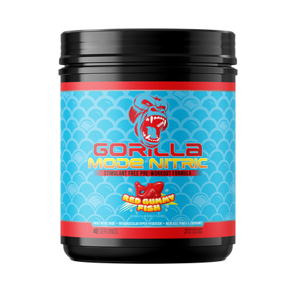 Gorilla Mind Gorilla Mode Nitric Pump - Red Gummy Fish