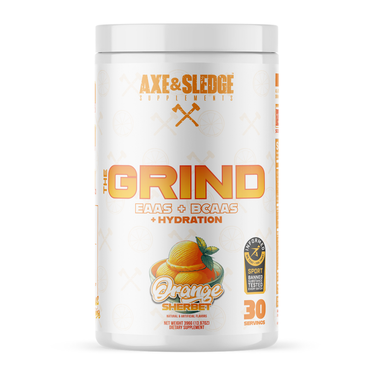 Axe & Sledge The Grind - Orange Sherbert