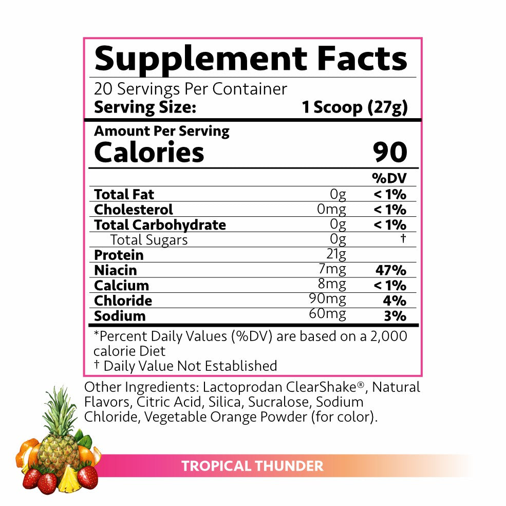 Titan Nutrition Clear Whey Isolate