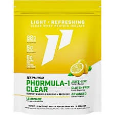 1st Phorm - Phormula-1 Clear Isolate Protein Lemonade - Post Workout Recovery
