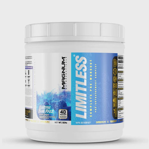 Magnum Nutraceuticals - Limitless Electric Blue Razz - Pre-Workout