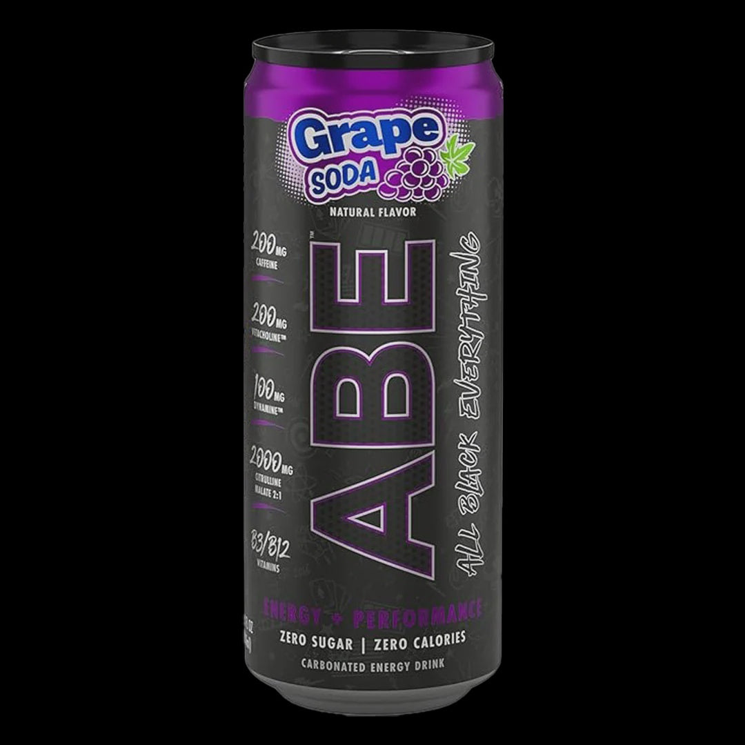 ABE Energy - Grape Soda - Energy Drink