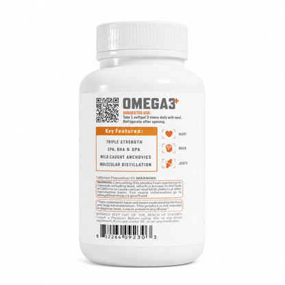 Titan Nutrition Omega3+ - Full Spectrum Omega-3 With DPA