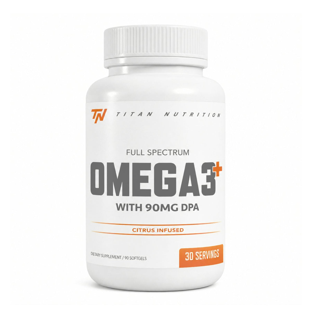 Titan Nutrition Omega3+ - Full Spectrum Omega-3 With DPA