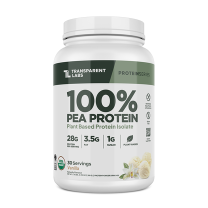 Transparent Labs Pea Protein Isolate - Vanilla