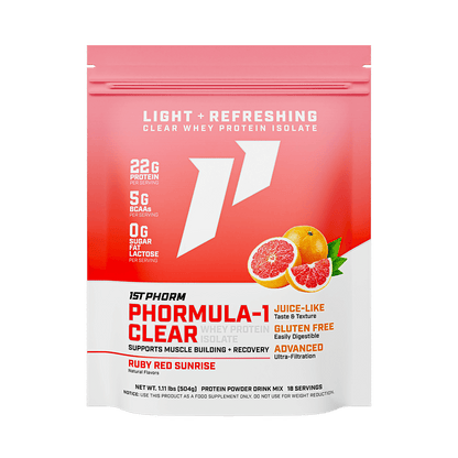 1st Phorm Phormula-1 Clear - Ruby Red Sunrise