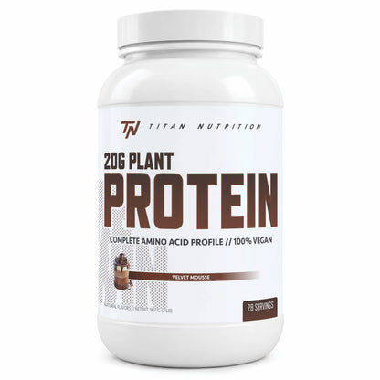 Titan Nutrition 2lb Plant Protein - Velvet Mousse