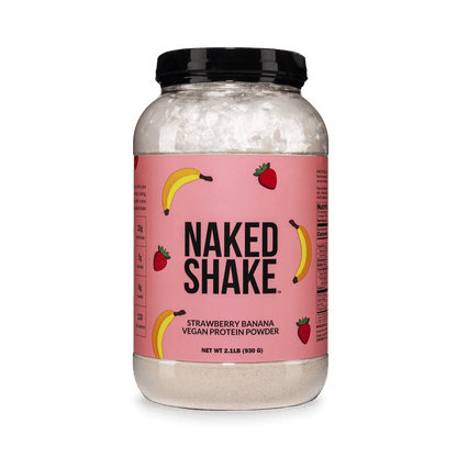 Naked Naked Shake Protein Powder 2lb - Strawberry Banana