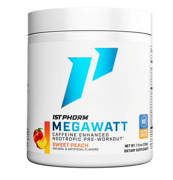 1st Phorm - MegaWatt Sweet Peach - Pre-Workout