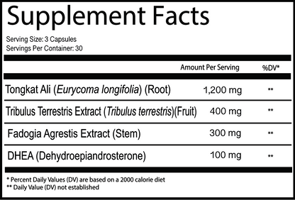 Frontline Formulations Test+ - Supplement Facts