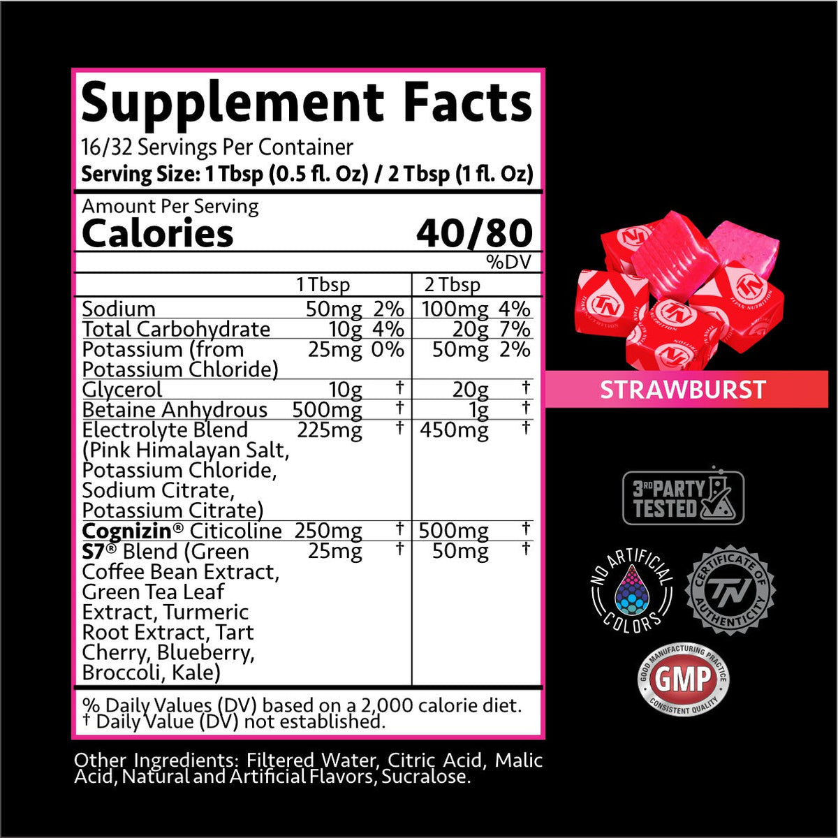 Titan Nutrition SwolShot - Cellular Volumizing Nootropic | Titan Nutrition